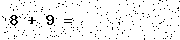 Operazione matematica anti-spam da risolvere